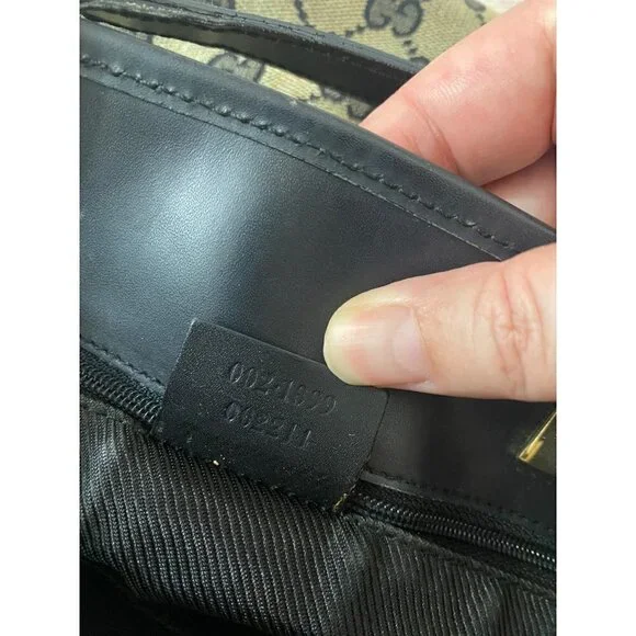 Gucci Women's Canvas All Over Monogram Print Hand Bag - OS - Picture 14 of 16